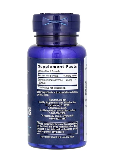 Life Extension Dhea 25 Mg 100 Kapsül - Dmm00050