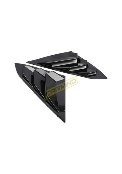 Honda Civic Fc5 Sedan Kelebek Cam Vizörü Piano Black 2016-2021