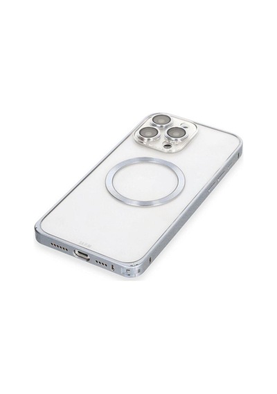 Joko Apple İphone 15 Pro Max Kılıf Metal Bumper Magneticsafe Kapak