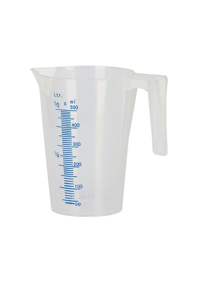 Plastik Ölçüm Kabı 0.5 Lt