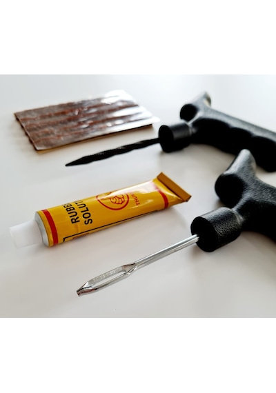 Tubeless Dublex Dış Lastik Tamir Seti-Lastik Fitil Kiti-5 Fitilli