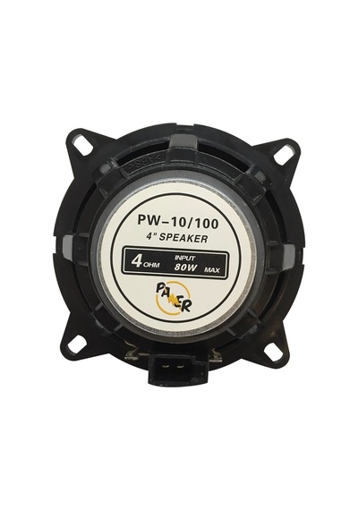 Powermaster  Pw-10/100  4  Ohm  80  Watt  10  Cm  Tekli  Oto  Hop