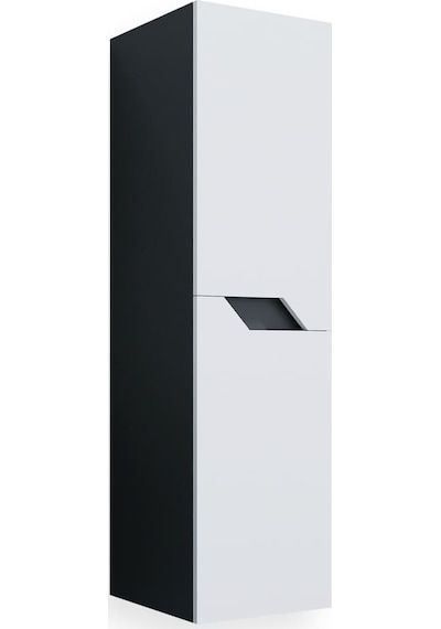 Teta Home Napoli Mdf Banyo Boy Dolabı Antrasit-beyaz Antrasit - Beyaz