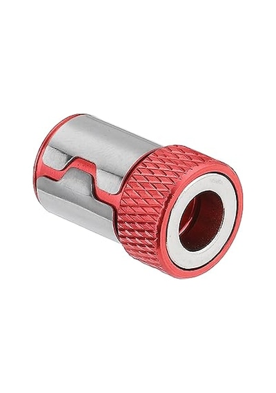 2 Adet Uç Mıknatıs Halkası Manyetik Vida Halka Tutucu 1/4 İnç Altıgen Şaft Tornavida Uçları İçin 0.35 CM