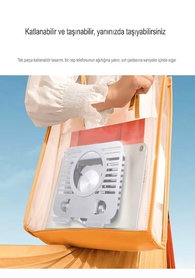 Mekanizmalı 12.9 Inç Ayarlanabilir Metal Apple Uyumlu iPad , Tablet Ve Telefon Tutucu - Dayanıklı Ve Güçlü Stand