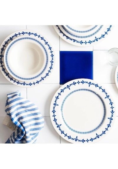 Porser Blue Orbit 24 Parça Yemek Takımı
