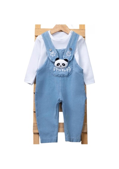 Altıntaş Baby Panda Figürlü Örme Kot Kumaş Mevsimlik 2li Salopet Set Beyaz Siyah Mavi Beyaz Siyah Mavi Altıntaş Baby Panda Figürlü Örme Kot Kumaş Mevsimlik 2li Salopet Set Beyaz Siyah Mavi Beyaz Siyah Mavi