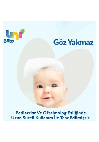 Uni Baby Bebek Kolay Tarama Saç Ve Vücut Şampuanı 700ml Pompalı