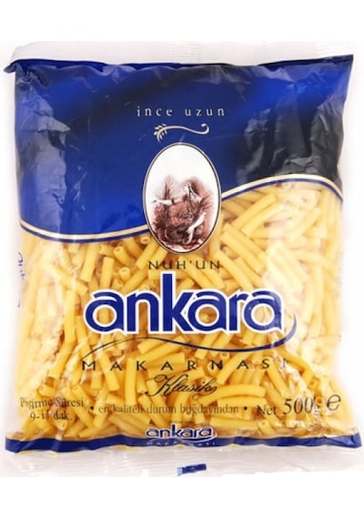 Nuh'un Ankara Makarna İnce Uzun 20 x 500 G