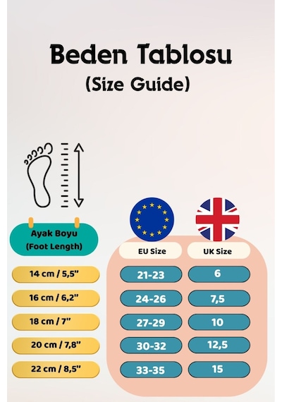 Beniizle Unisex Bebek Çocuk Kaydırmaz Taban Deniz Ayakkabısı Havuz Patiği Ekru