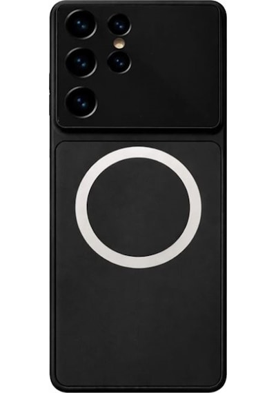 Gpack Samsung Galaxy Uyumlu  S26 Ultra Kılıf Formen Magsafe Özellikli Siyah
