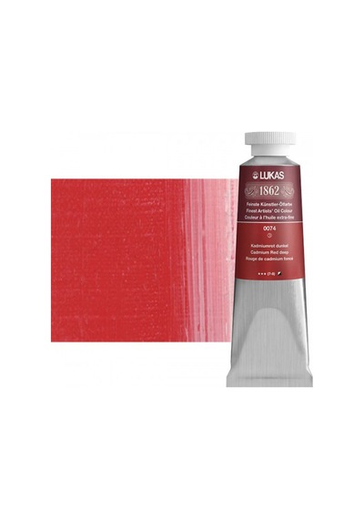 Lukas 1862 37 ML Yağlı Boya Seri:3 No:0074 Kadmium Kırmızı Koyu