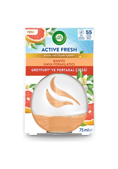 3 Adet Air Wick Oda Kokusu Decosphere Greyfurt Ve Portakal Çiçeği 75 Ml Diğer
