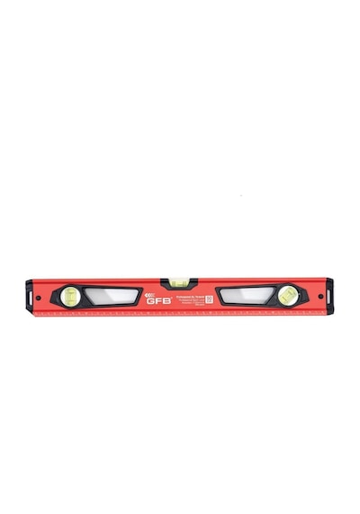 Gfb Kırmızı Profesyonel Mıknatıslı Su Terazisi 80 Cm Gfb5524