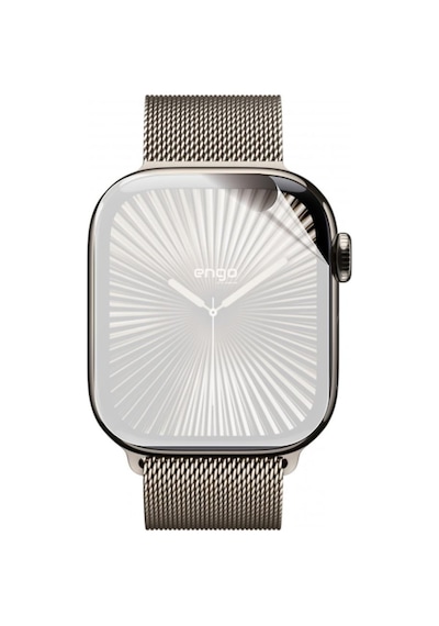 Apple Uyumlu  Watch 10 46mm Ekran Koruyucu Şeffaf Tpu Film 2 Adet