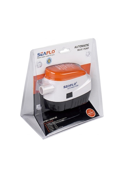 Seaflo Otomatik Sintine Pompası 1100 Gph 12v Hortum Çıkışı Ø:29 Mm