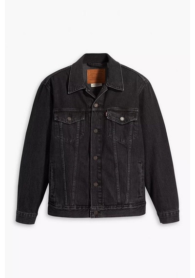 Levi's Pamuklu Relaxed Fit Kot Ceket Erkek Kot Ceket A5782-5095 Siyah