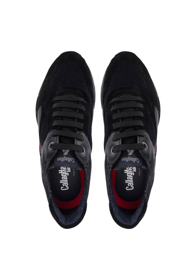 Callaghan Erkek Deri & Tekstil Siyah Sneakers & Spor Ayakkabı 618 62500 Erk Ayk Sk25-26 Negro Siyah