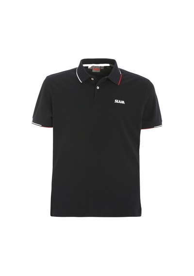 Slam Slam Deck Lgt Pique Polo Erkek Mavi Polo Tişört W13 Lacivert