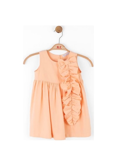 Nk Kids Kız Bebek Fiyonklu Elbise SOMON