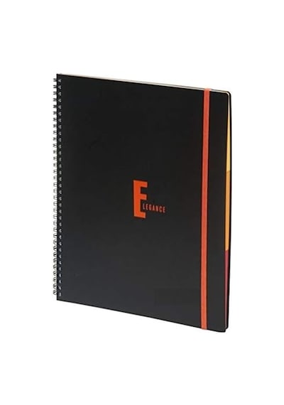 Elegance A4 Defter Çizgili 160 Sayfa Spiralli 103 Ivory