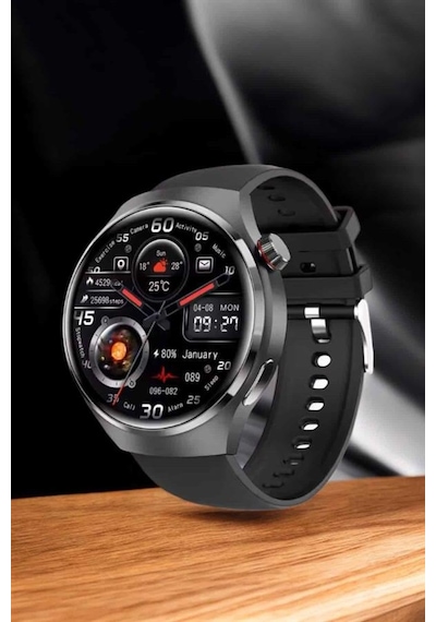 Akıllı Saat Nabız Sensörlü Bildirim Görebilen Spor Modları Gps Takibi Yeni Nesil