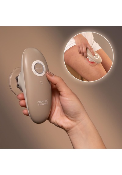Cecotec Selülit Masaj Aleti Cilt Bakımı Emme İtme. Ems Vücut Ve Yüz İçin 3 Mod, Kırmızı Led Işık, Emme Fonksiyonu, 3 Yoğunluk Seviyesi, 2 Değiştirilebilir Başlık, 60 Dakika Pil Ömrü Cecotec Selülit Masaj Aleti Cilt Bakımı Emme İtme. Ems Vücut Ve Yüz İçin 3 Mod, Kırmızı Led Işık, Emme Fonksiyonu, 3 Yoğunluk Seviyesi, 2 Değiştirilebilir Başlık, 60 Dakika Pil Ömrü