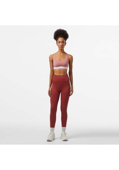 Calvin Klein Wo - Legging Seamle, Vaı Kadın Bordo Tayt