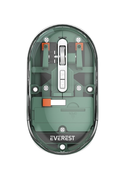 Everest Sm-bt29 Glassy Yeşil Transparan 2in1 Bluetooth Ve 2.4ghz Kablosuz Mouse Sm-bt29