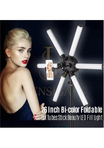 Megalux Yıldız Led Profesyonel Fotoğraf Video Youtuber Tiktoker Fenomen Çekim Sütüdyo Işığı