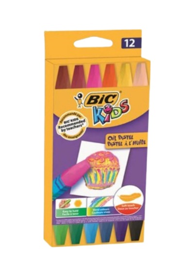 Kids Oil Pastel Boya 12 Renk 926446 Çok Renkli
