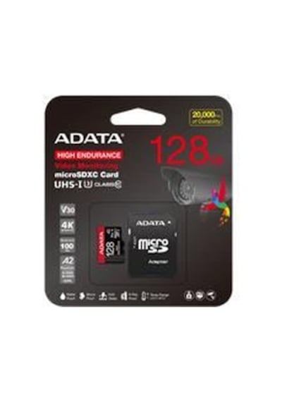 Adata 128 Gb High Endurance Microsdxc 4k U3 V30 A2 Hafıza Kartı