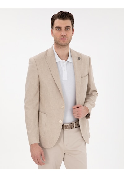 Pierre Cardin Erkek Bej Ceket 50303816-vr011 Bej
