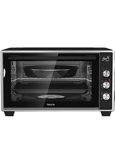 Tecna MF 5010 S 50 L Siyah Buhar Destekli Mini Fırın