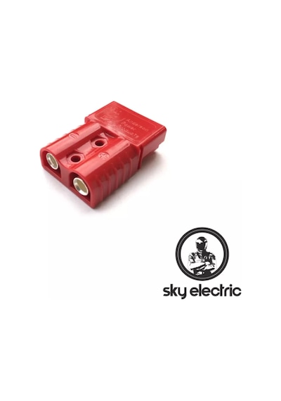 Skyelectric Çiftli Anderson 50a Kırmızı Konnektör 2 Adet 251879770