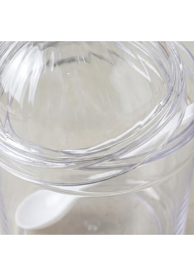 Kapaklı 4 Lü Baharatlık Seti Kaşık 13 Cm Yükseklik 8 Cm Genişlik Çok Amaçlı Baharat Ve Gıda Saklama Kutusu Diğer