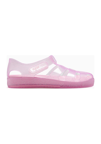 Igor İgor Star Glıtter Kaydırmaz Taban Çocuk Sandalet 21-30 22y Ks10265-star Glıter Pembe