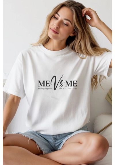 Freedom Storee Unisex Oversize 24/1 Penye Dtf Baskılı Tişört - Dtf248 Çok Renkli