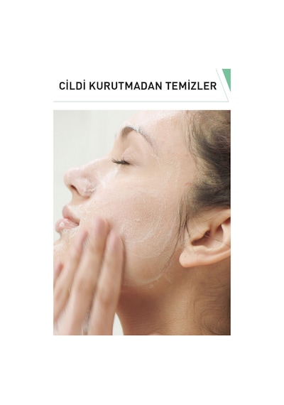 Cerave Foaming Cleanser Normal ve Yağlıya Dönük Ciltler İçin Köpüren Temizleyici 2 x 236 ML