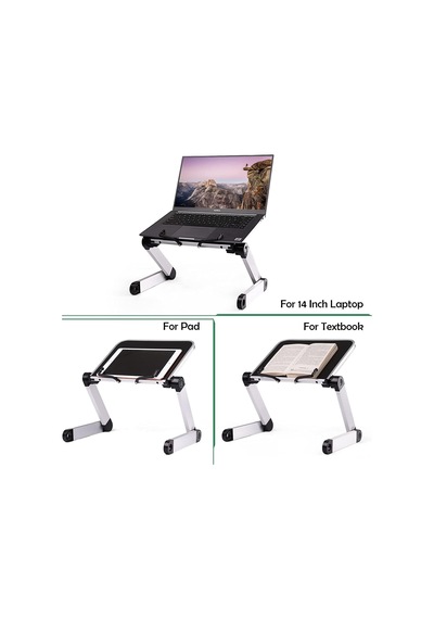 Metal Ayarlanabilir Kitap Okuma Standı Rahle Çok Amaçlı Laptop Tablet Standı