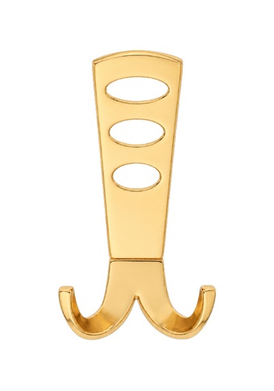 Seylan Portmanto Askısı, Metal Vestiyer Askısı, 110 Gr, Dolap Ve Duvar Askılığı, Altin Vidalı Altın