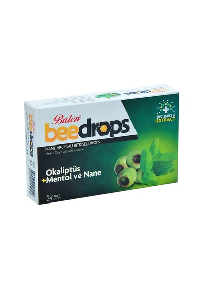 Balen Beedrops Okaliptüs Mentol Nane Aromalı Drops 24 Adet