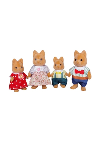 Happy Family Tilki Ailesi 4'lü Figür Seti