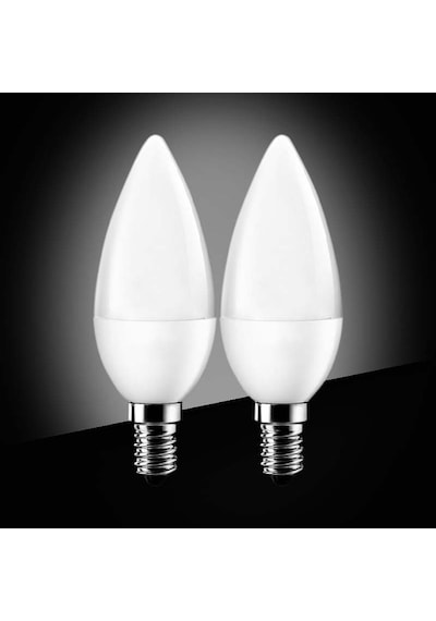 7W Mum Led Ampul E14 Duy 10'Lu Günışığı Avize Ampulü