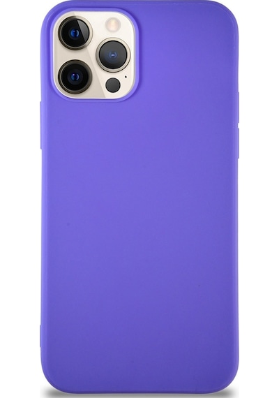 Apple Uyumlu  iPhone 12 Pro Max Kilif Soft Premier Renkli Silikon Kapak 496038976