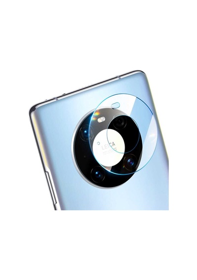 Kilifone - Huawei Mate 40 Pro Uyumlu - Kamera Lens Koruyucu Cam Koruma - Şeffaf