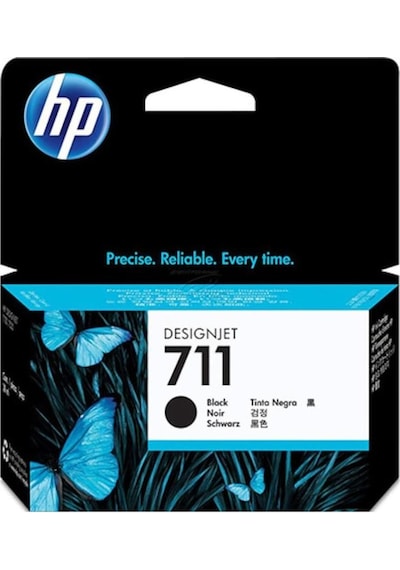 Hp Cz129A 711 Siyah Kartuş 38Ml /Hp Designjet T120 / T52