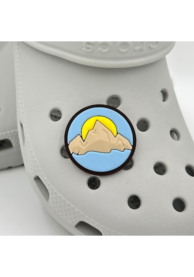 Crocs Terlik Süsü Ve Aksesuarı , Çanta Süsü Jibbitz 3d Doğan Güneş Manzara 01 Görsel Logo Aksesuar Bebe Mavi-bej-sarı-siyah Crocs Terlik Süsü Ve Aksesuarı , Çanta Süsü Jibbitz 3d Doğan Güneş Manzara 01 Görsel Logo Aksesuar Bebe Mavi-bej-sarı-siyah