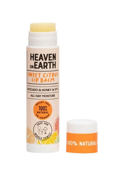 Heaven On Earth %100 Doğal Ve Organik İçerikli Lip Balm 5 Gr - Sweet Citrus
