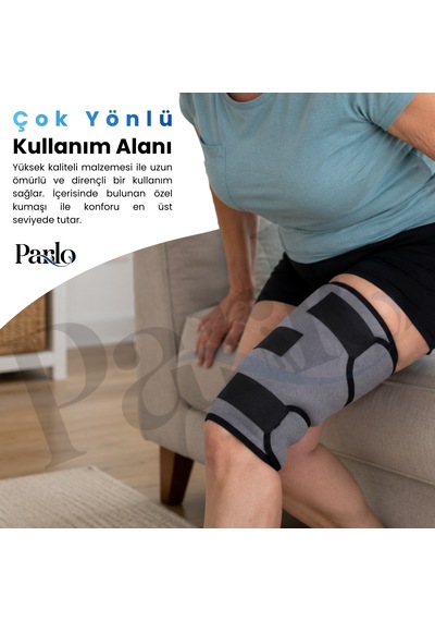 Ayarlanabilir Üst Baldırlık Cırtlı Neopren Uyluk Desteği, Sağ-sol Uyumlu Standart Beden Spor Ve Günlük Kullanım Gri